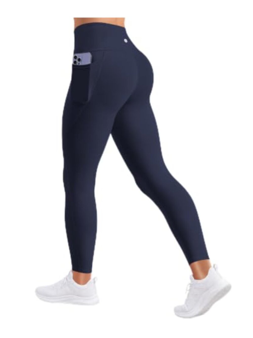 Fleece Lined Thermal Leggings High Waist Tummy Control 7/8 Yoga Pants
